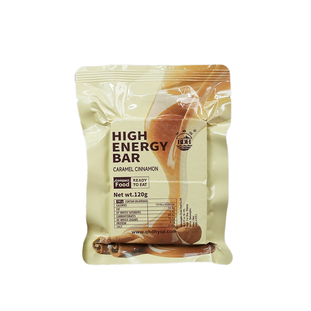BDH 120g Caramel Cinnamon Flavor High Energy Bar