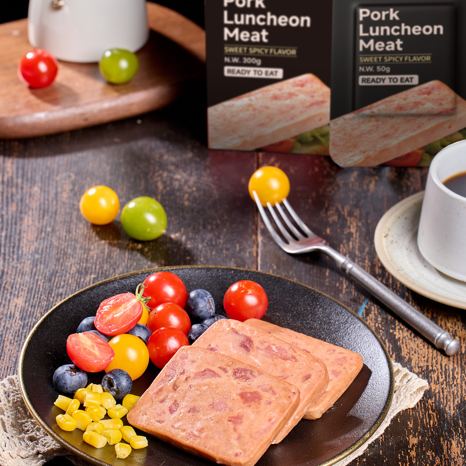 BDH New Flavor Sweet Spicy Sliced Canned Luncheno Meat