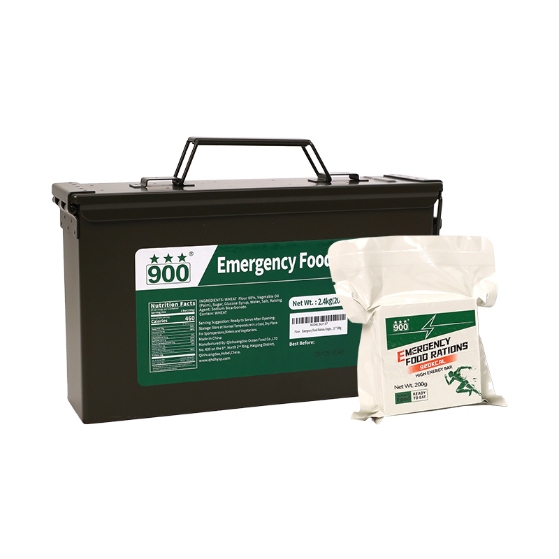 Emergency Food Supply - Original Flavor Hardtack, Mre Meals 2025, 9 Days Emergency Meals Survival Foods Bars, for Disaster Preparedness, Ammo Box Pack, 20 Years Shelf Life