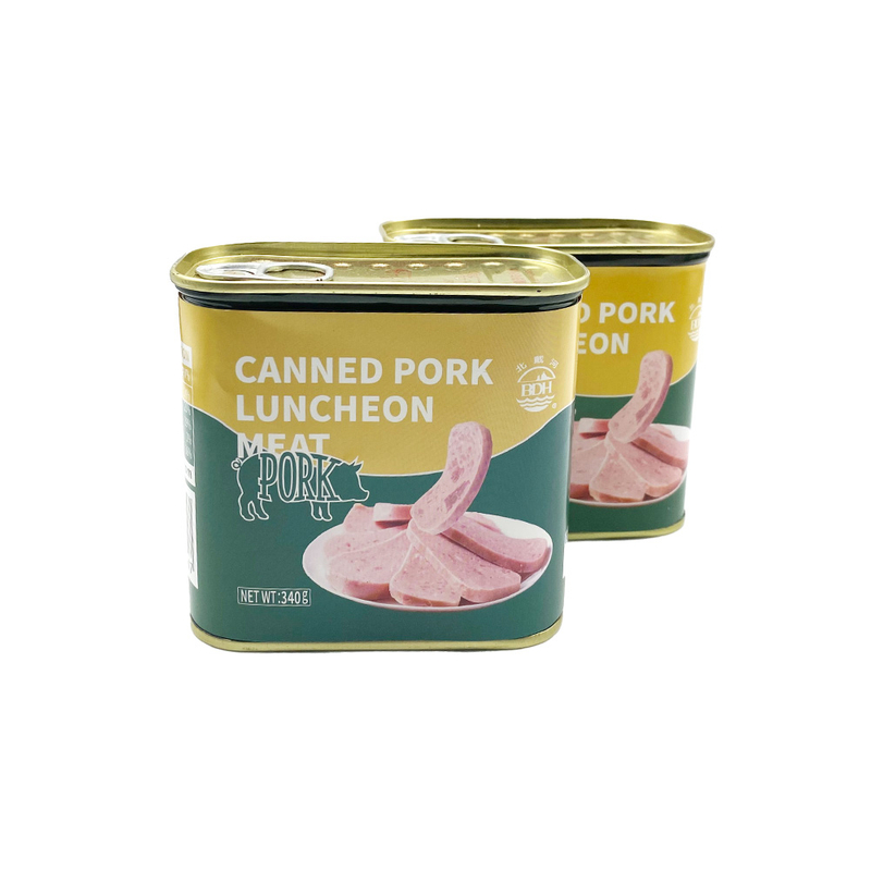BDH Wholesale Products 340g Ready To Eat PORK Luncheon Meat Canned Pork