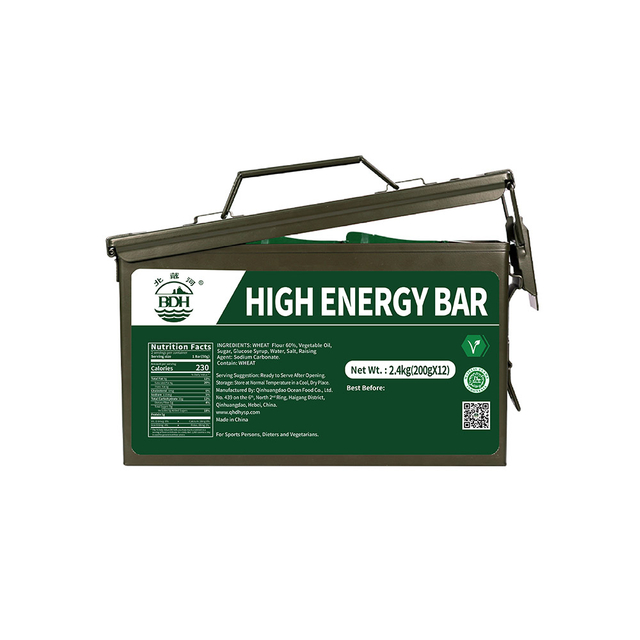 High Energy Bar New Thri-proof Box Survival Emergency Food Biscuits Rations Last Long 20 Years