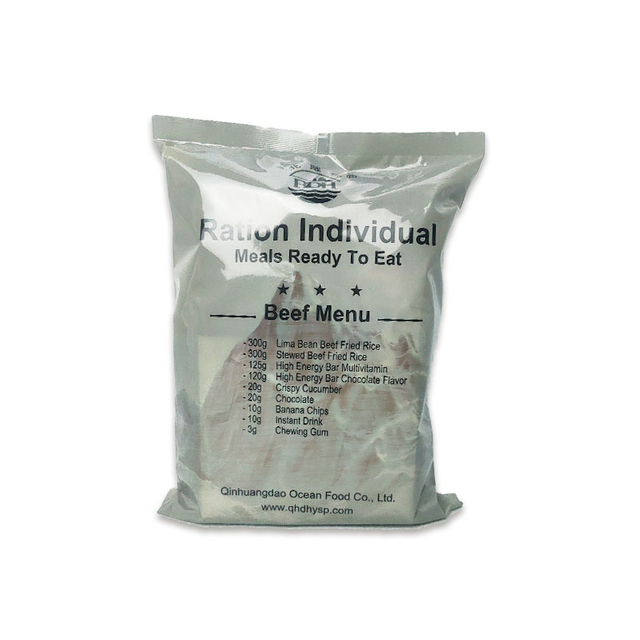 Emergency MRE Full Meals for Disaster with Beef